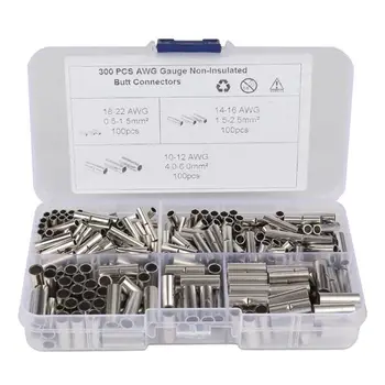 Splice Non Insulated Crimping Rolled Electrical Wire Tube DIY Butt Connectors Ki
Splice Non Insulated Crimping Rolled Electrical Wire Tube DIY Butt Connectors Ki