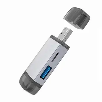 Creative Multifunction 6 in 1 Portable OTG TF Card Reader PC Computer Phone USB Micro USB Type-C Adapter Support SD/SDHC/SDXC
Creative Multifunction 6 in 1 Portable OTG TF Card Reader PC Computer Phone USB Micro USB Type-C Adapter Support SD/SDHC/SDXC