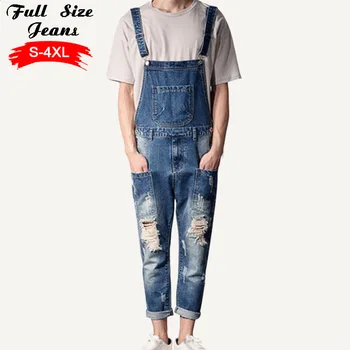 Men's Plus Size Casual Vintage Capris Denim Overalls 4Xl 3Xl Ankle Length Strap Ripped Pockets Jumpsuits Pants
Men's Plus Size Casual Vintage Capris Denim Overalls 4Xl 3Xl Ankle Length Strap Ripped Pockets Jumpsuits Pants