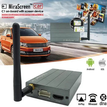 MiraScreen car Wireless screen projector display receiver Screen HDMI Sharing Same Screen Device For Android Phone Tablet Pad TV
MiraScreen car Wireless screen projector display receiver Screen HDMI Sharing Same Screen Device For Android Phone Tablet Pad TV