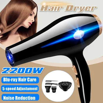 220V Blow Dryer Household High-power 2000W Hair Dryer Electric Hair Dryer Household Salon Hairdressing Blow Canister EU Plug
220V Blow Dryer Household High-power 2000W Hair Dryer Electric Hair Dryer Household Salon Hairdressing Blow Canister EU Plug