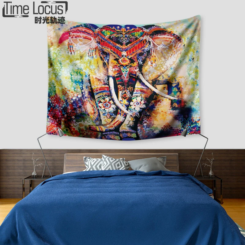 Indian Elephant Tapestry Boho Home Decor Mandala Animales Tapestries Art Psychedelic Hippie Tapestry Macrame Wall Carpet
Indian Elephant Tapestry Boho Home Decor Mandala Animales Tapestries Art Psychedelic Hippie Tapestry Macrame Wall Carpet