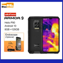 

Ulefone Armor 9 Android 10 Mobile Phone Helio P90 Octa Core Smartphone IP68/IP69K Rugged Cellphone Thermal Imaging Camera 6600mA
