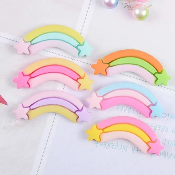 10PC Rainbow Resinmobile Phone Case Brooch Refrigerator Stickers Slime Charms DIY Accessories Crafts Decor Filler for Fluffy Toy 
10PC Rainbow Resinmobile Phone Case Brooch Refrigerator Stickers Slime Charms DIY Accessories Crafts Decor Filler for Fluffy Toy