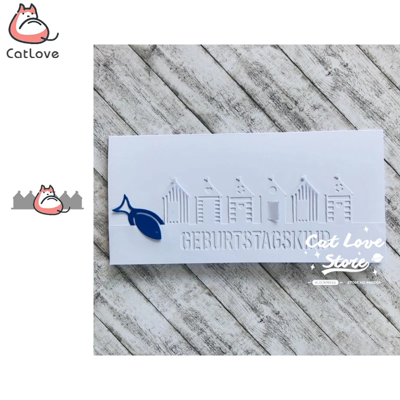 House Building Border Metal Cutting Dies Scrapbooking Stencil Die Cuts Card Making Decorative Craft Embossing New Dies For 2019
House Building Border Metal Cutting Dies Scrapbooking Stencil Die Cuts Card Making Decorative Craft Embossing New Dies For 2019