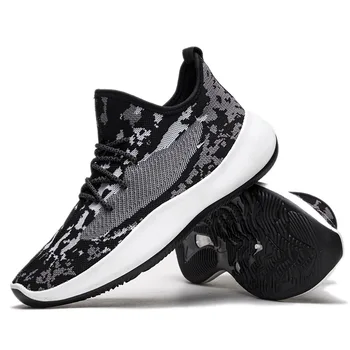 Men's shoes fly knit upper breathable and comfortable sneakers mesh shoes camouflage men's shoes student casual shoes
Men's shoes fly knit upper breathable and comfortable sneakers mesh shoes camouflage men's shoes student casual shoes