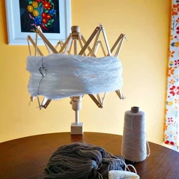 Wooden Swift Yarn Thread Fiber String Wool Winder Holder Umbrella Hand Knitting Craft Tools For Patchwork DIY Accessories
Wooden Swift Yarn Thread Fiber String Wool Winder Holder Umbrella Hand Knitting Craft Tools For Patchwork DIY Accessories