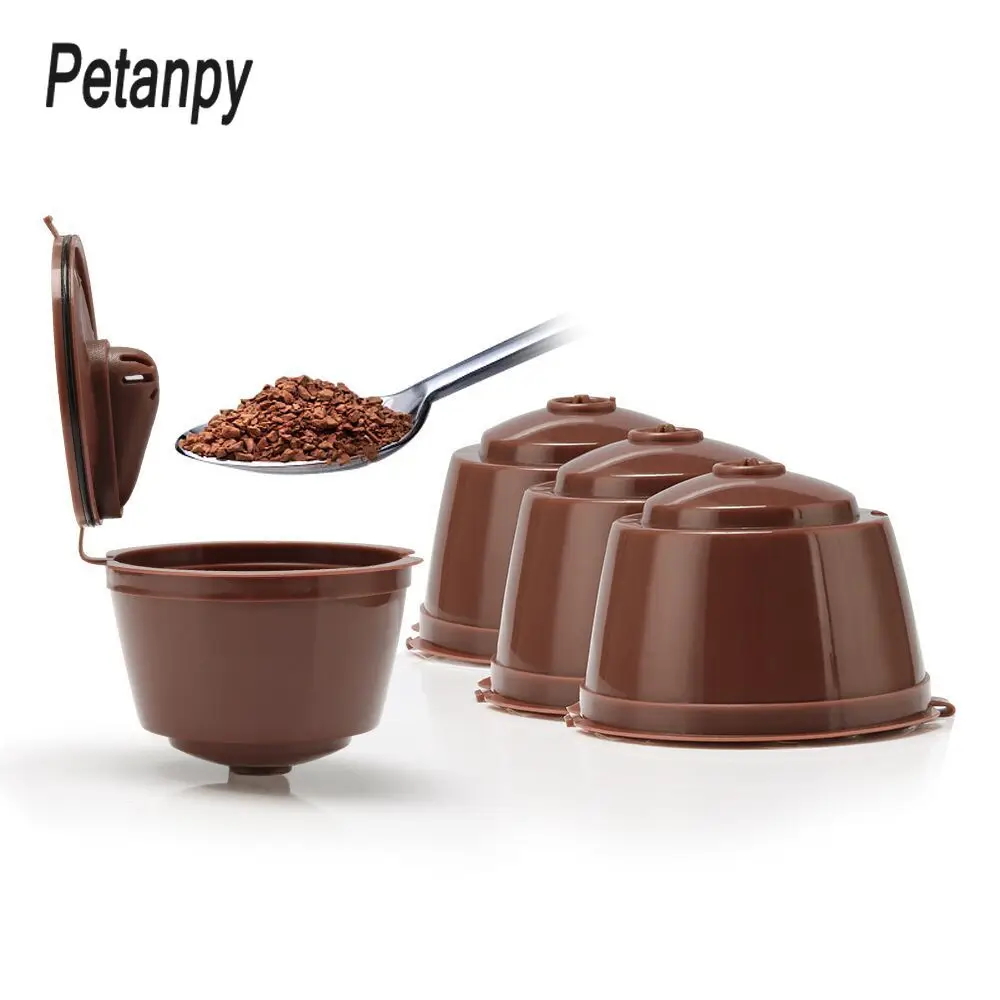 New 3rd Generation Coffee Capsules Filter Cup Refillable Reusable Coffee Dripper Tea Baskets Capsule for Dolce Gusto
New 3rd Generation Coffee Capsules Filter Cup Refillable Reusable Coffee Dripper Tea Baskets Capsule for Dolce Gusto