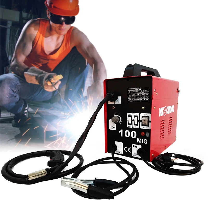 220V Portable Gasless Welder MIG100 Handheld Mini Electric Welder for Welding Working and Electric Working
220V Portable Gasless Welder MIG100 Handheld Mini Electric Welder for Welding Working and Electric Working