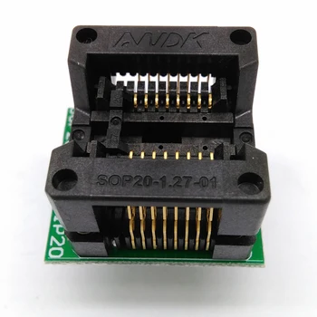 SOP16 Chip Burning Block 209mil IC Test Block Ots20-1.27-01 Programming Block Manufacturer's Direct Sales
SOP16 Chip Burning Block 209mil IC Test Block Ots20-1.27-01 Programming Block Manufacturer's Direct Sales