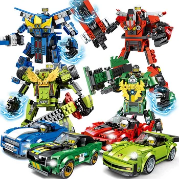 2in1 Racers Speed Champions Building Blocks Compatible Legoinglys City Racing Car Transformation Robot Vehicles Kids Toys
2in1 Racers Speed Champions Building Blocks Compatible Legoinglys City Racing Car Transformation Robot Vehicles Kids Toys
