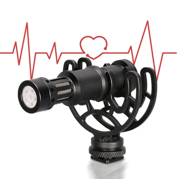 Microphone Camera Microphone Phone Metal Mic 3.5mm Plug with Shock Mount for Canon Nikon Sony DV DSLR and Smartphone for Live
Microphone Camera Microphone Phone Metal Mic 3.5mm Plug with Shock Mount for Canon Nikon Sony DV DSLR and Smartphone for Live