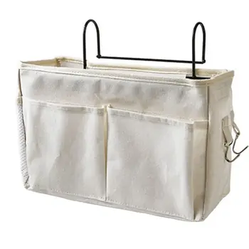 Bedside Hanging Organizer Storage Bag Multifunction Sundries Organizer Book Storage Pouch for Dorm Baby Bed (White)
Bedside Hanging Organizer Storage Bag Multifunction Sundries Organizer Book Storage Pouch for Dorm Baby Bed (White)