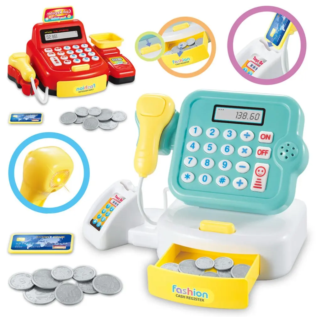 Children'S Home Toys Mini Supermarket Cashier Toys Calculate Girls'Gifts With Sound And Light Cash Register Toy
Children'S Home Toys Mini Supermarket Cashier Toys Calculate Girls'Gifts With Sound And Light Cash Register Toy