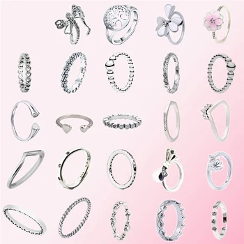 2019 100% 925 sterling silver classic Crown Clover Flowers Butterfly Heart Shape Women's Charm Personality Ring Free Shipping
2019 100% 925 sterling silver classic Crown Clover Flowers Butterfly Heart Shape Women's Charm Personality Ring Free Shipping