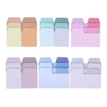 6pcs Creative Gradient Memo Paper Stickers Decoration Stickers Colorful Index Sign Memo Notes (Mixed Pattern)
6pcs Creative Gradient Memo Paper Stickers Decoration Stickers Colorful Index Sign Memo Notes (Mixed Pattern)