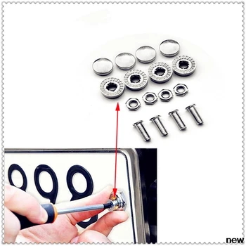 Car number License Plate Bolts Frame Chrome bolt Screws Screw for Honda Everus Clarity Civic Accord Urban FCX Brio 3R-C
Car number License Plate Bolts Frame Chrome bolt Screws Screw for Honda Everus Clarity Civic Accord Urban FCX Brio 3R-C