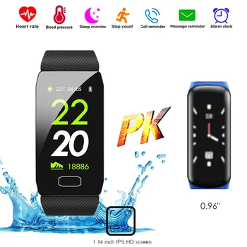Bluetooth Smart Bracelet Watch Fitness Tracking Waterproof Stopwatch Pedometer SP99
Bluetooth Smart Bracelet Watch Fitness Tracking Waterproof Stopwatch Pedometer SP99