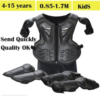 Youth Children Motocross Body Armor Vest Waistcoat skiing skating Armour elbow shoulder Knee guard one set
Youth Children Motocross Body Armor Vest Waistcoat skiing skating Armour elbow shoulder Knee guard one set
