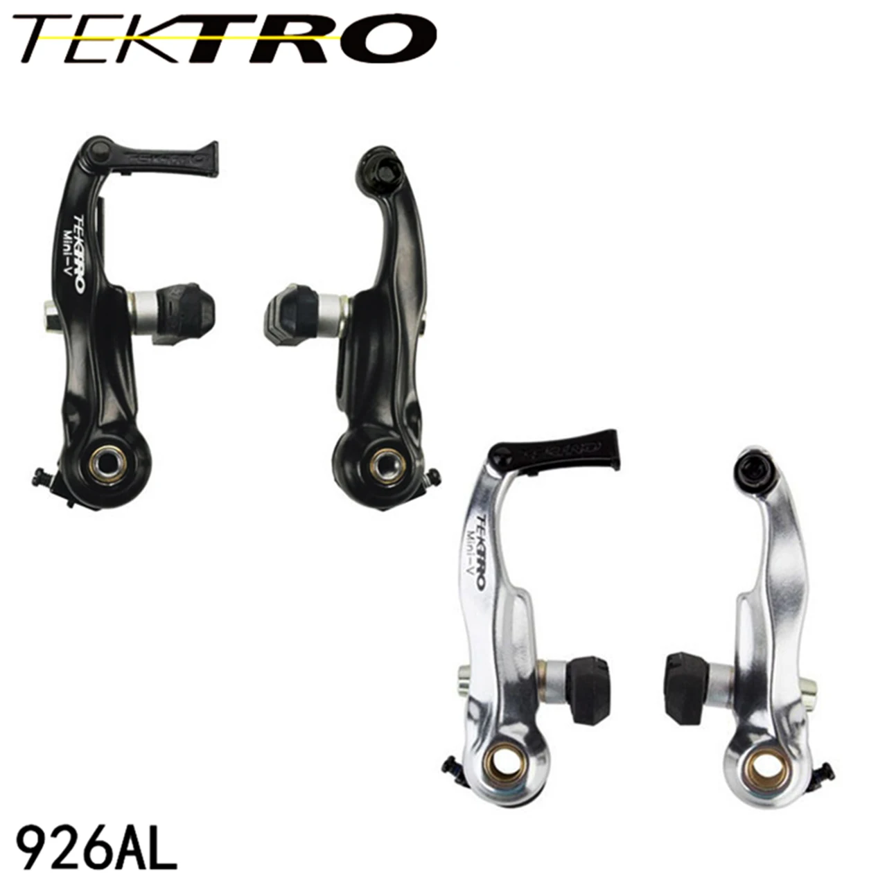 TEKTRO 926AL V Brake Clamp mini-V brake Bicycle Caliper Line Pull System Forged Aluminum Arm with Pad part | Спорт и развлечения