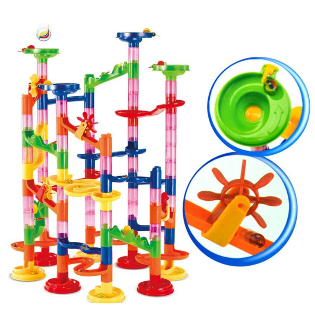 Gift Box Packing 105Pcs 3D Track Roll Ball Building Blocks for Kids Gift DIY Enlightenment Pipe Puzzle Blocks Children's Toys
Gift Box Packing 105Pcs 3D Track Roll Ball Building Blocks for Kids Gift DIY Enlightenment Pipe Puzzle Blocks Children's Toys