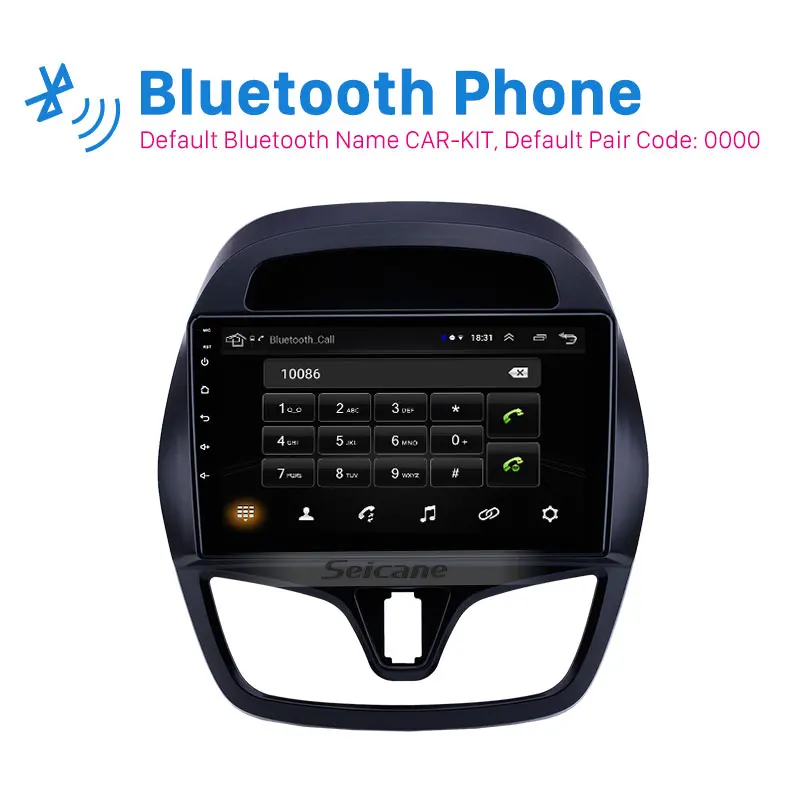 Seicane Android 9 1 GPS автомобильный радиоприемник дюймов для Шевроле Chevrolet Spark Beat Daewoo marshz