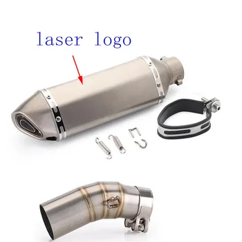 Slip On Motorcycle Exhaust Muffler And Middle Link Pipe With DB Killer Fit For ninja 400 Ninja400 Z400 2017 2018 2019
Slip On Motorcycle Exhaust Muffler And Middle Link Pipe With DB Killer Fit For ninja 400 Ninja400 Z400 2017 2018 2019