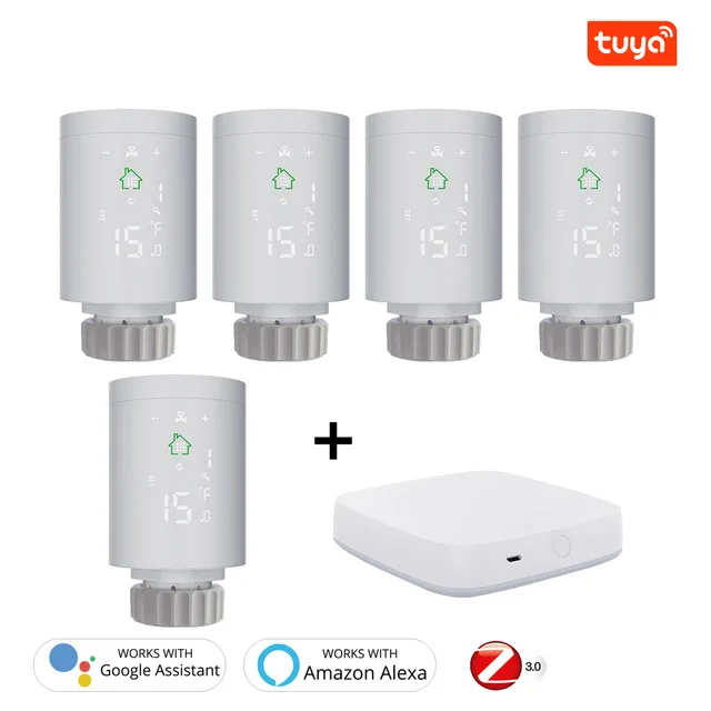 Valve Tuya ZigBee3.0 New Mini Smart Radiator Actuator Programmable Thermostat Heater Temperature Controller Voice Control
Valve Tuya ZigBee3.0 New Mini Smart Radiator Actuator Programmable Thermostat Heater Temperature Controller Voice Control