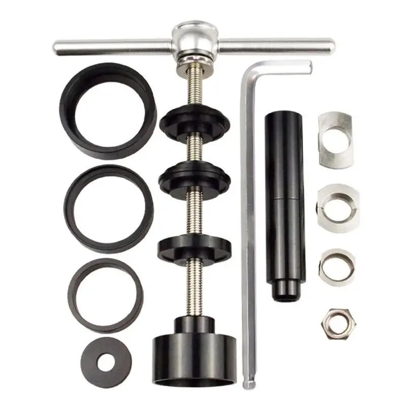 Mountain Bike Road Fixes Gear Bicycle Axle Cente Press-in Shaft Static Installation Disassembly Tool for BB86/30/92/PF30 Repair 
Mountain Bike Road Fixes Gear Bicycle Axle Cente Press-in Shaft Static Installation Disassembly Tool for BB86/30/92/PF30 Repair