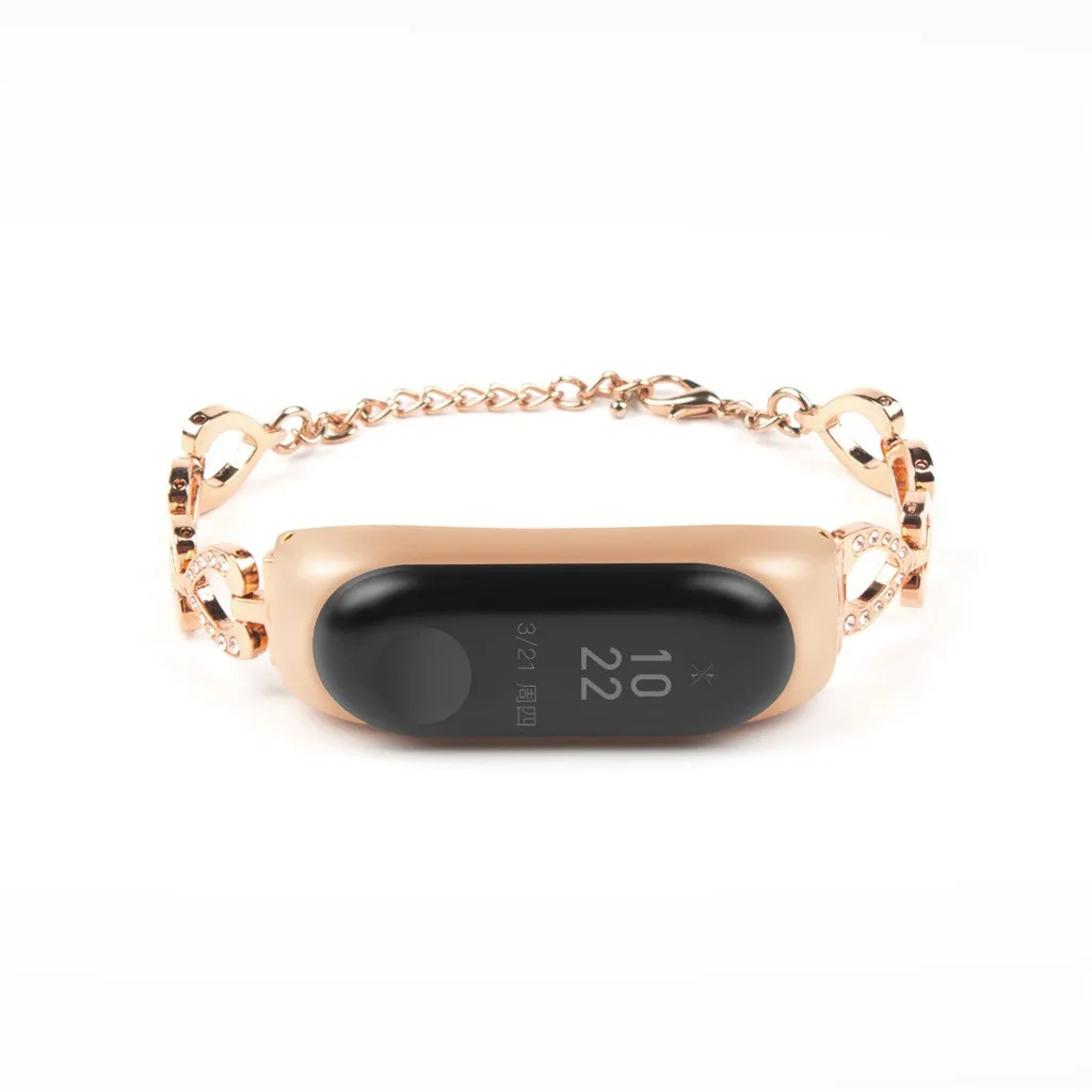 color Watchbands For Xiaomi Mi Band 4 Stainless Steel Bracelet Diamond Smart Watch Band Strap smart bracelet watch strap #40
color Watchbands For Xiaomi Mi Band 4 Stainless Steel Bracelet Diamond Smart Watch Band Strap smart bracelet watch strap #40