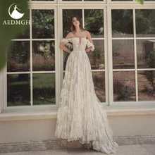 Aedmgh A-Line Wedding Dresses 2022 Sweetheart Strapless Tassel Off The Shoulder Vestido De Novia Lace Backless Sexy Bridal Gowns
Aedmgh A-Line Wedding Dresses 2022 Sweetheart Strapless Tassel Off The Shoulder Vestido De Novia Lace Backless Sexy Bridal Gowns