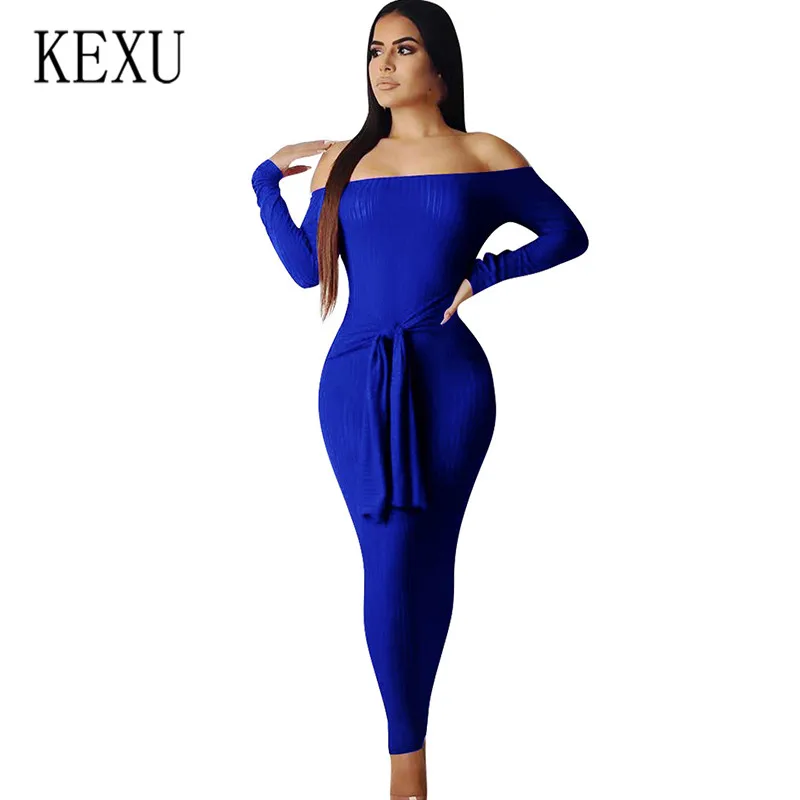 KEXU New Arrival Off Shoulder Slim Pencil Dress Elegant Slash Neck Hollow Out Bandage Bodycon Straight Long Casual Party Dress
KEXU New Arrival Off Shoulder Slim Pencil Dress Elegant Slash Neck Hollow Out Bandage Bodycon Straight Long Casual Party Dress