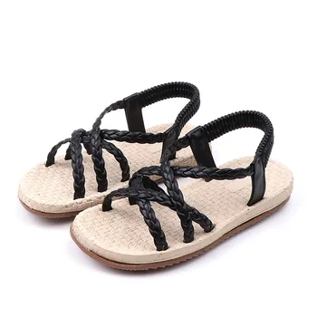 2020 New Braid Big Girl Princess Shoes Little Girls Kid Sandals Children Summer Flat Beach Shoes 3 4 5 6 7 8 9 10 11 12 Years 
2020 New Braid Big Girl Princess Shoes Little Girls Kid Sandals Children Summer Flat Beach Shoes 3 4 5 6 7 8 9 10 11 12 Years