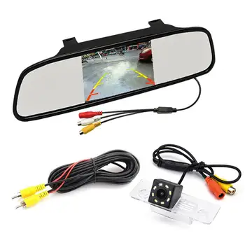 Car 4.3 inch TFT in-Mirror Monitor and LED Adjustable Angle Rear View Camera for Ford Mondeo MK2 MK3 Fusion Fiesta ST Classic
Car 4.3 inch TFT in-Mirror Monitor and LED Adjustable Angle Rear View Camera for Ford Mondeo MK2 MK3 Fusion Fiesta ST Classic