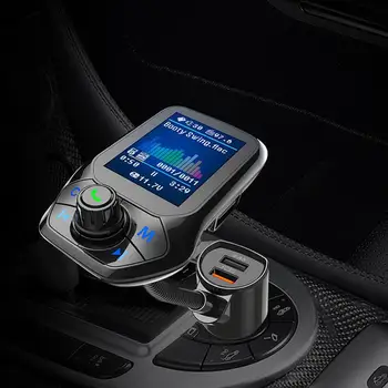 Hot Multifunction Wireless Car FM Transmitter fast charger 3.0 USB Car Charger Bluetooth Car MP3 Player 1.8 inch LED Screen disp
Hot Multifunction Wireless Car FM Transmitter fast charger 3.0 USB Car Charger Bluetooth Car MP3 Player 1.8 inch LED Screen disp