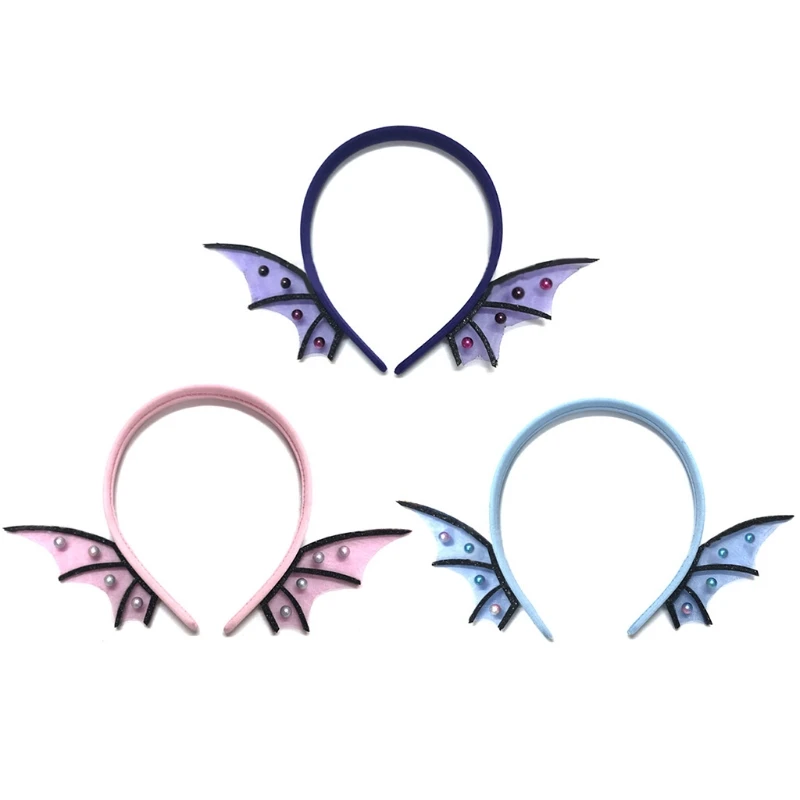 Women Girls Halloween Elf Headband Batwings Fins Ears Fairy Hair Hoop Shiny Imitation Pearl Jewelry Festival Headpiece
Women Girls Halloween Elf Headband Batwings Fins Ears Fairy Hair Hoop Shiny Imitation Pearl Jewelry Festival Headpiece