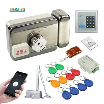 Automatic Door Closers Security System Keypad RFD Door Access Control System wifi Access Control RFID Reader Electronic Lock Kit
Automatic Door Closers Security System Keypad RFD Door Access Control System wifi Access Control RFID Reader Electronic Lock Kit
