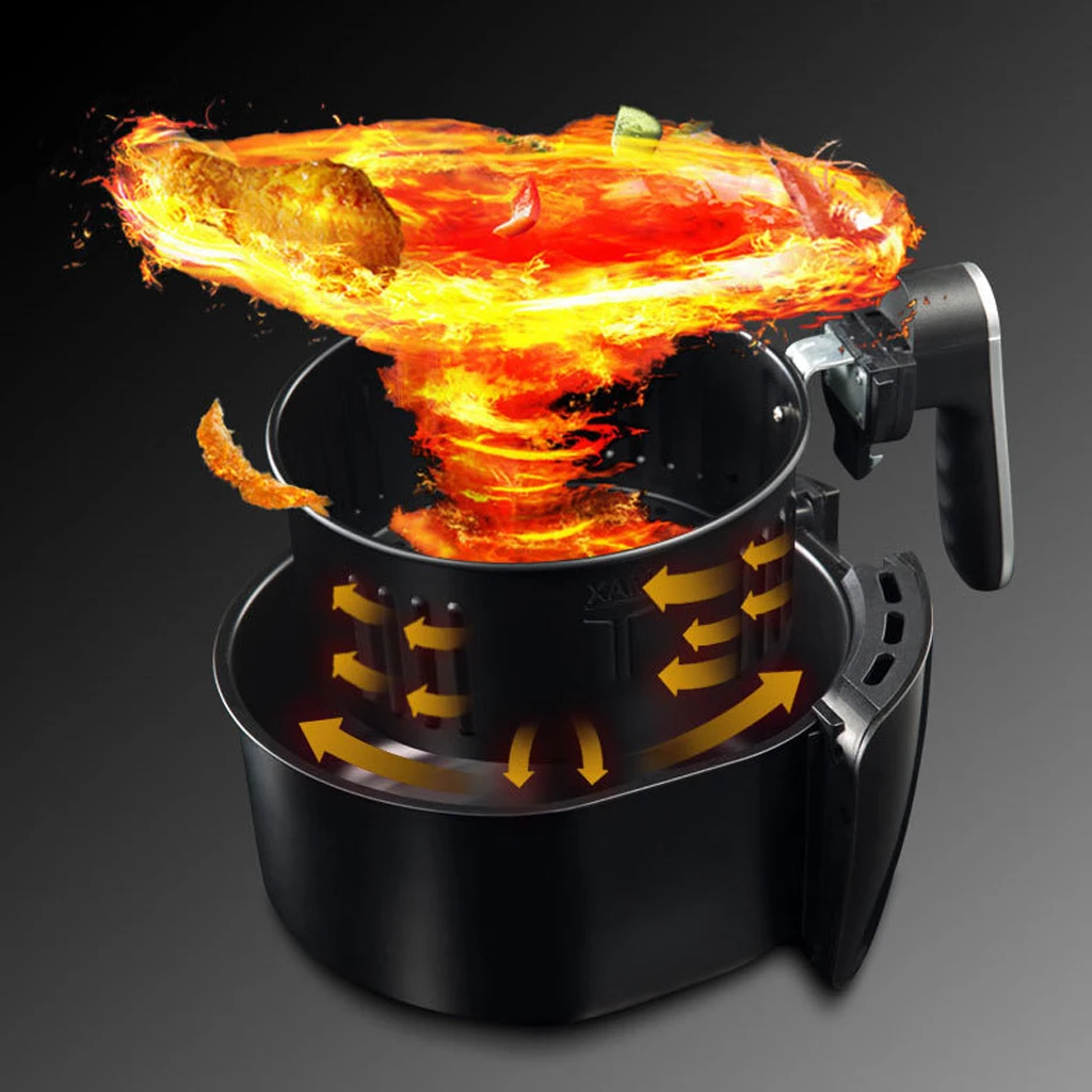 Electric Air Fryer Deep Fat Free Frying Healthy No Oil Cooker EU Plug Electric Air Fryer Deep Fat Free Frying Healthy No Oil Cooker EU Plug