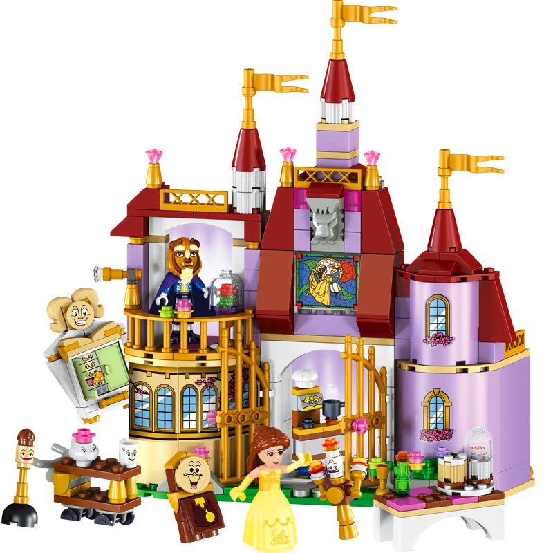 37001 Beauty and The Beast Princess Castle Building Blocks Sets Brick Compatible Legoinglys 41067 Playmobil Toys for Children
37001 Beauty and The Beast Princess Castle Building Blocks Sets Brick Compatible Legoinglys 41067 Playmobil Toys for Children