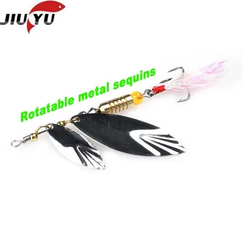 carp fishing accessories Spinner Fishing Lure Hard Baits7g 10g Sequins Noise Paillette With Feather Treble Hook Fishing Tackle
carp fishing accessories Spinner Fishing Lure Hard Baits7g 10g Sequins Noise Paillette With Feather Treble Hook Fishing Tackle