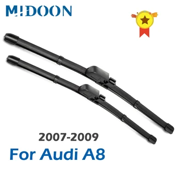 MIDOON For Audi A8 S8 D3 Sedan 2009 2008 2007 2006 2005 2004 2003 2002 2Pcs/set Front Windscreen Wiper Blades Set 24"23"
MIDOON For Audi A8 S8 D3 Sedan 2009 2008 2007 2006 2005 2004 2003 2002 2Pcs/set Front Windscreen Wiper Blades Set 24"23"