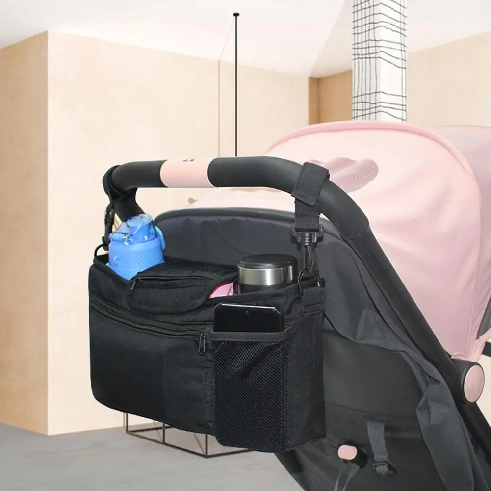 Baby Stroller Bag Nappy Diaper Mummy Bag Hanging Basket Storage Organizer Baby Travel Feeding Bottle Bag Stroller Accessories 
Baby Stroller Bag Nappy Diaper Mummy Bag Hanging Basket Storage Organizer Baby Travel Feeding Bottle Bag Stroller Accessories
