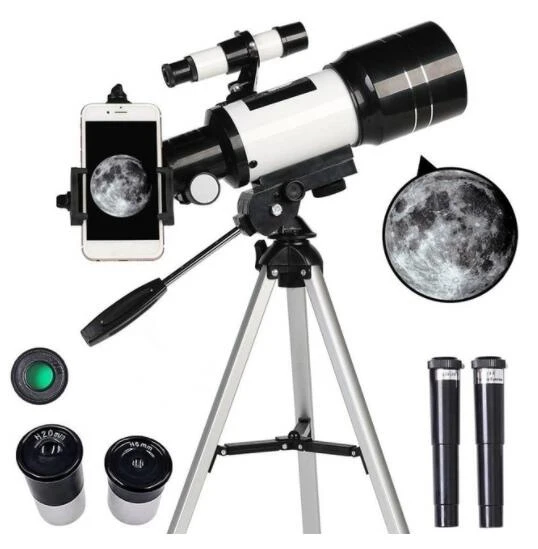 Professionele Astronomische Telescoop Monoculaire 150X Refractieve Space Telescoop Outdoor Reizen Spotting Scope Met Statief
Professionele Astronomische Telescoop Monoculaire 150X Refractieve Space Telescoop Outdoor Reizen Spotting Scope Met Statief