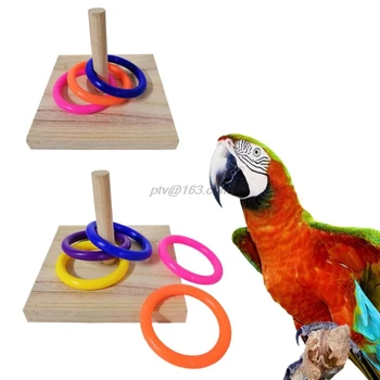 Pet Bird Educational Interactive Toy Parrot Wooden Platform Plastic Ring Intelligence Training Chew Puzzle Toy
Pet Bird Educational Interactive Toy Parrot Wooden Platform Plastic Ring Intelligence Training Chew Puzzle Toy