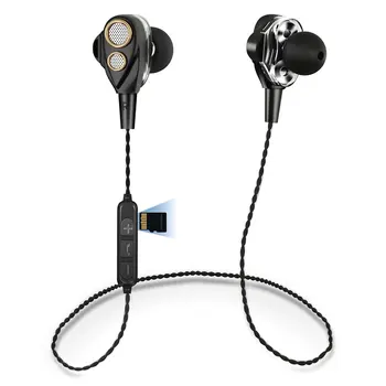 Four Speaker Headphones 4.1 Card Stereo Sports Headset Card Wireless Headset Ultra-Fashion Clear Sound