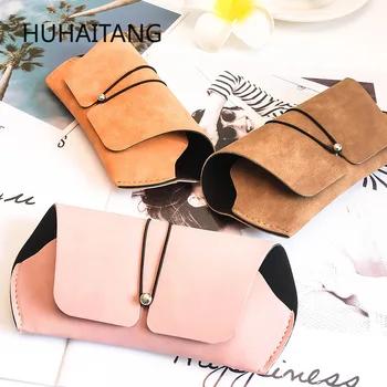 HUHAITANG New Fashion Lens Case Scrub Purse Leather Box Ladies Elegant Sunglasses Case Elegant Portable Storage Box
HUHAITANG New Fashion Lens Case Scrub Purse Leather Box Ladies Elegant Sunglasses Case Elegant Portable Storage Box