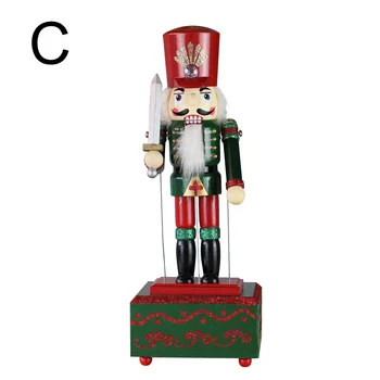 Animated Musical Nutcracker Shape with Drum Music Box Handicrafts Home Desktop Decoration LB88
Animated Musical Nutcracker Shape with Drum Music Box Handicrafts Home Desktop Decoration LB88