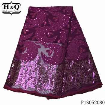H&Q popular sequin lace fabric french embroidery with stones high quality african net lace nigeria mesh fabric for party dress
H&Q popular sequin lace fabric french embroidery with stones high quality african net lace nigeria mesh fabric for party dress