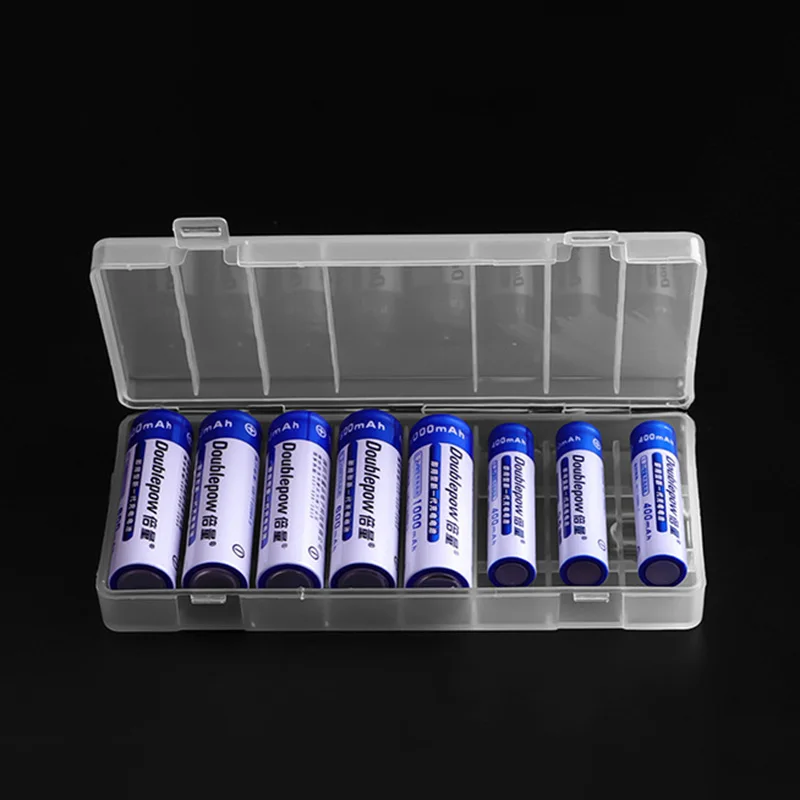 8pcs AA Battery Holder AAA Battery Storage Box Transparent Battery Case Portable AA Battery Box AAA Battery Organizer
8pcs AA Battery Holder AAA Battery Storage Box Transparent Battery Case Portable AA Battery Box AAA Battery Organizer