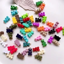 50PCS Korea Resin Color Three-dimensional Simulation Candy Bear Necklace Earrings Headdress Pendant Pendant DIY Jewelry
50PCS Korea Resin Color Three-dimensional Simulation Candy Bear Necklace Earrings Headdress Pendant Pendant DIY Jewelry